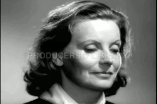 The Duchess Of Langeais Screen-test By William Daniels, 1949.