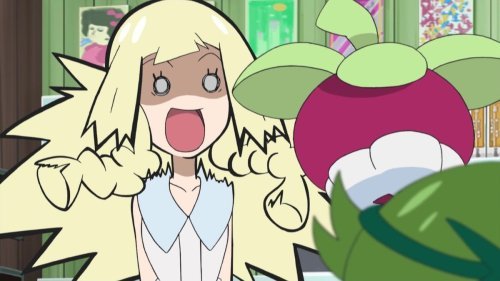 Lillie gets the baby to stop crying (and scares everyone else), Pokémon  Sun and Moon