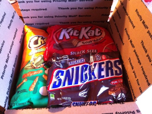 So this care package isn&rsquo;t a very exciting one, but my boyfriend has been complaining about ho