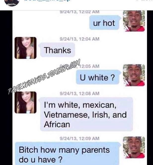 ratchetmess:  I actually know the feeling though.. mixed race problems