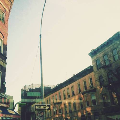 Compositional construction on DeKalb. #brooklynphotos #photography #architecture #brooklyn