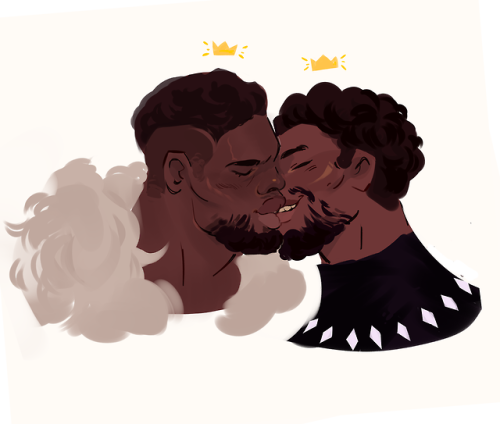 peachdeluxe:they can both be king. because they’re husbands.