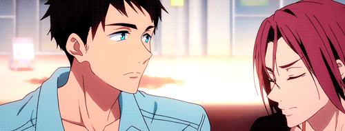 s-indria:  Rin + Sousuke  &ldquo;More importantly, Rin. Why didn’t you ever