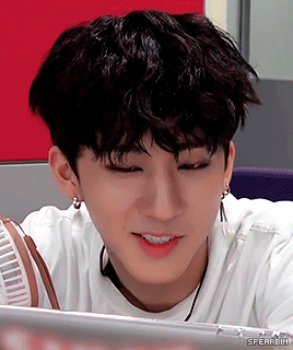 spearbin: curly-haired changbin is the cutest changbin 