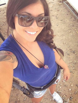 girlandguns:  Girl With Gun  http://girls-andguns.blogspot.com/