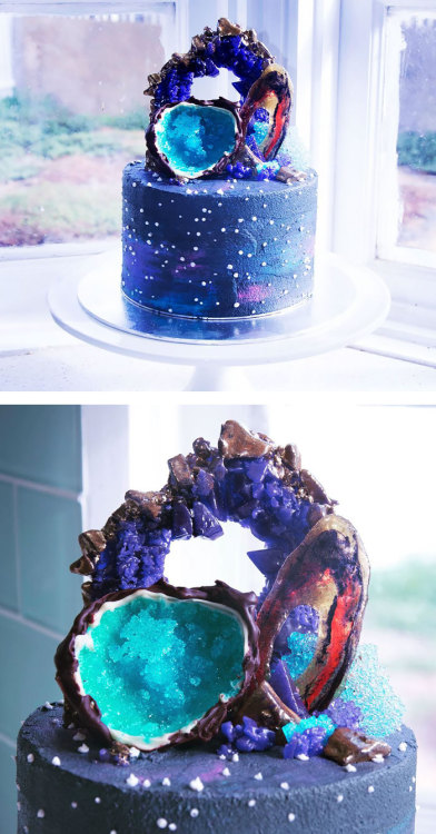 leather-jacket-redwings: theadorablelua: flargahblargh: foodffs: 10+ Galaxy Sweets That Are Out Of T