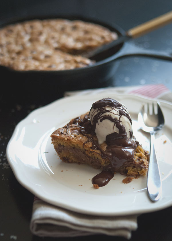 gastrogirl:  skillet cookie. 