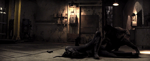 bruce-wayne:Ben Affleck did a combination of different fighting styles in the warehouse scene, total