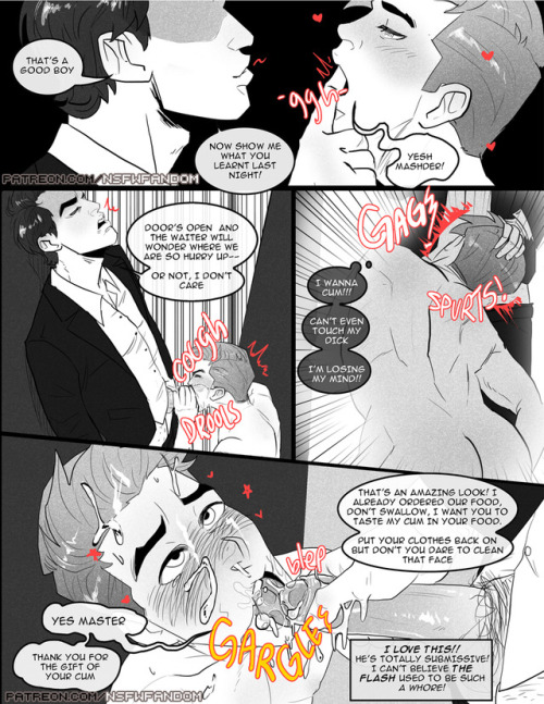 p2ndcumming:  thensfwfandom:  Barry Allen Week of Submission [The Flash] Part 1 | Part 2| Part 3Support me on Patreon to help me make more comics!!  Vote 4 Pedro 