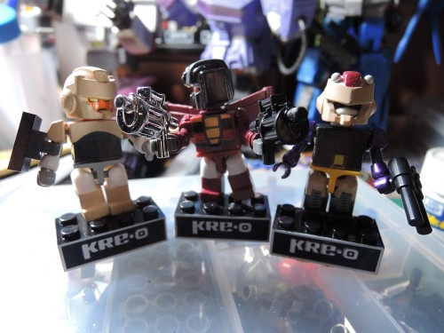 Today&rsquo;s kreon progress: Krok and Fulcrum 8DKrok&rsquo;s helmet is from kreon Ratchet. I used e