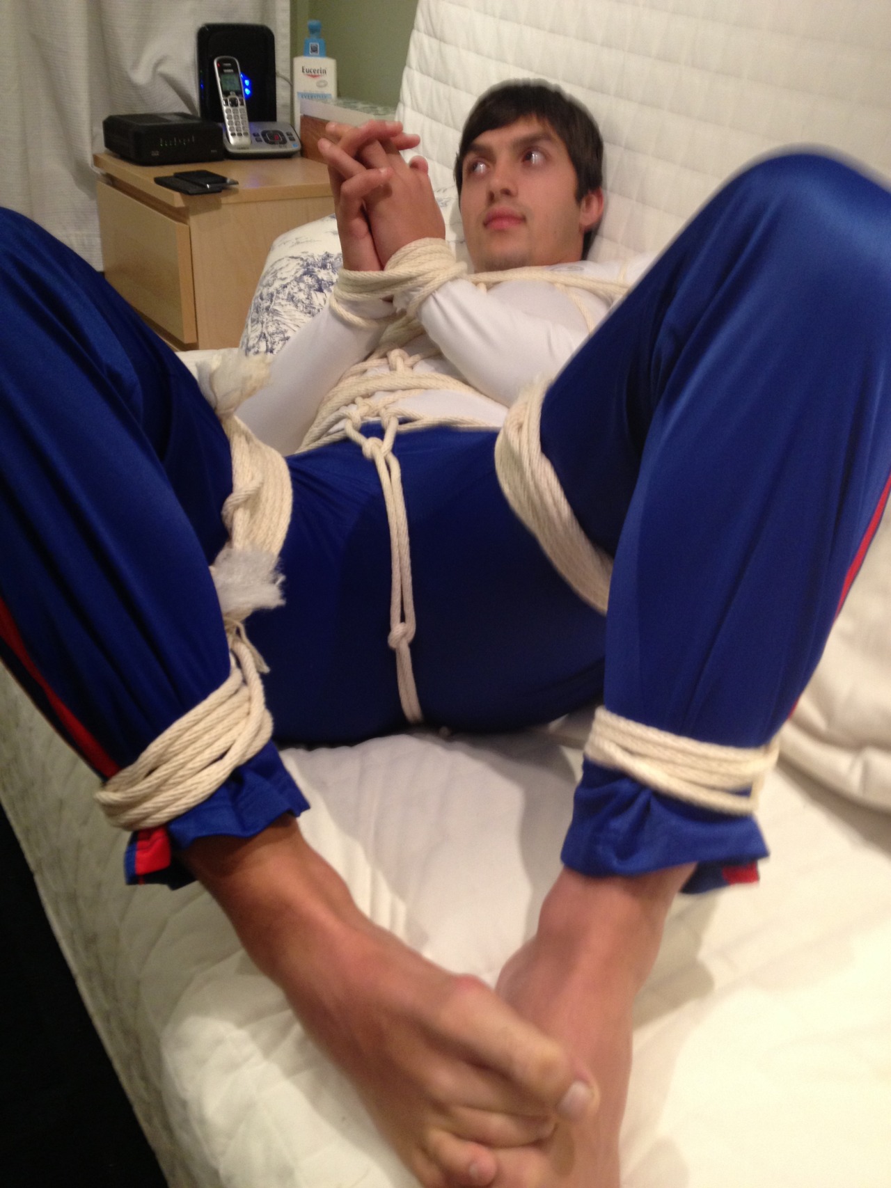 tiedupstuds:  Emilio tied up