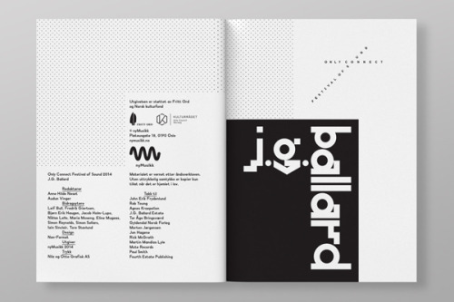 type-lover:  Only Connect Festivalby Non-Format