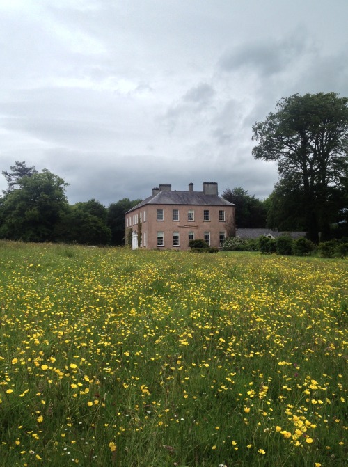 Interior and Exterior of Enniscoe Country House, County Mayo, Enniscoe, Ireland, now the family home