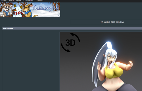 endlessillusionx:  overlordzeon characterNina Turntable https://www.furaffinity.net/view/16752438/File download Link