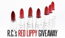 rcmclachlan:All righty, kids, it’s time for another giveaway. What am I giving away? ONLY MY FAVORITE THING. If you’ve been following this blog for any given amount of time, you already know that thing is red lipstick. BECAUSE RED LIPSTICK IS FUCKING