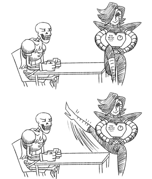 sl4ughtermelon:  I’m stuck in gay skeleton robot hell please help me 