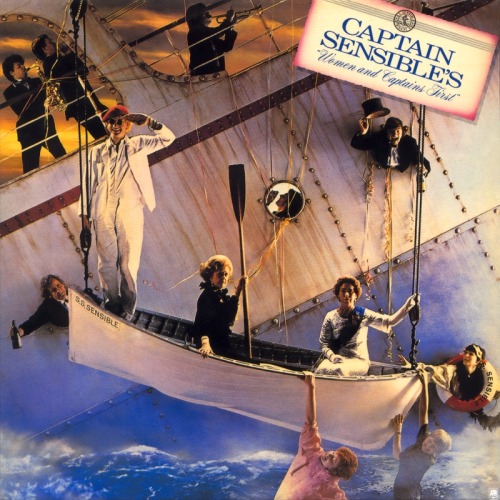 nicealbumcovers:Women and Captains First by Captain Sensible 