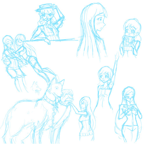 S4E22 Pic of the week Preview.  Just a ton of ideas. Maybe I’ll do all of these but in quick fashion instead of doing just one in a really refined matter. I dunno, we’ll see how I feel tomorrow, it’s late right now