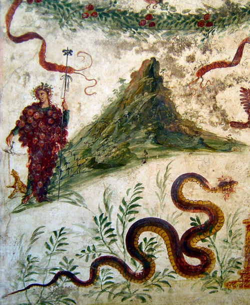 ignudiamore:Mural from Pompeii.
