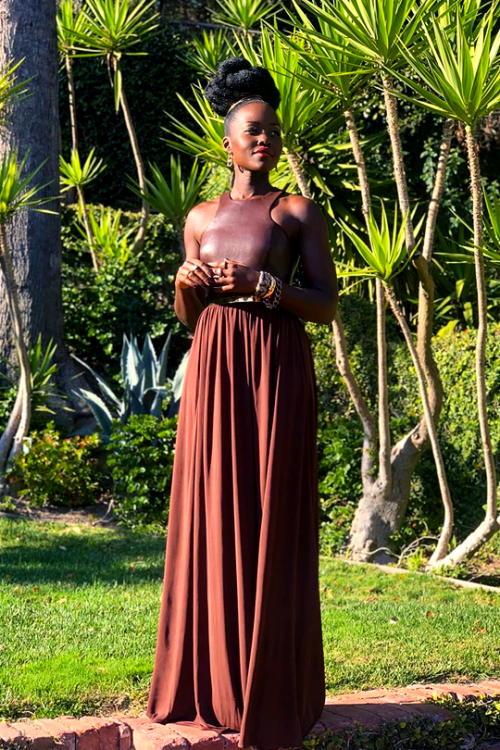 LUPITA NYONG’OGetting ready for Critics’ Choice Awards › January 12, 2020