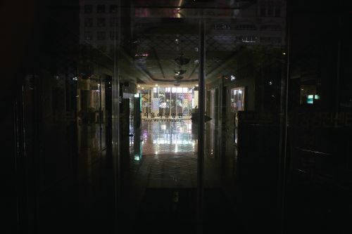 Walked around Bucheon very late at night. Asian cities are beautifully lit at night. And mysterious,