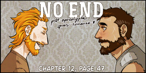 Chapter 12, page 47 - Read the update here!Limited amount of No End flower prints are now available 