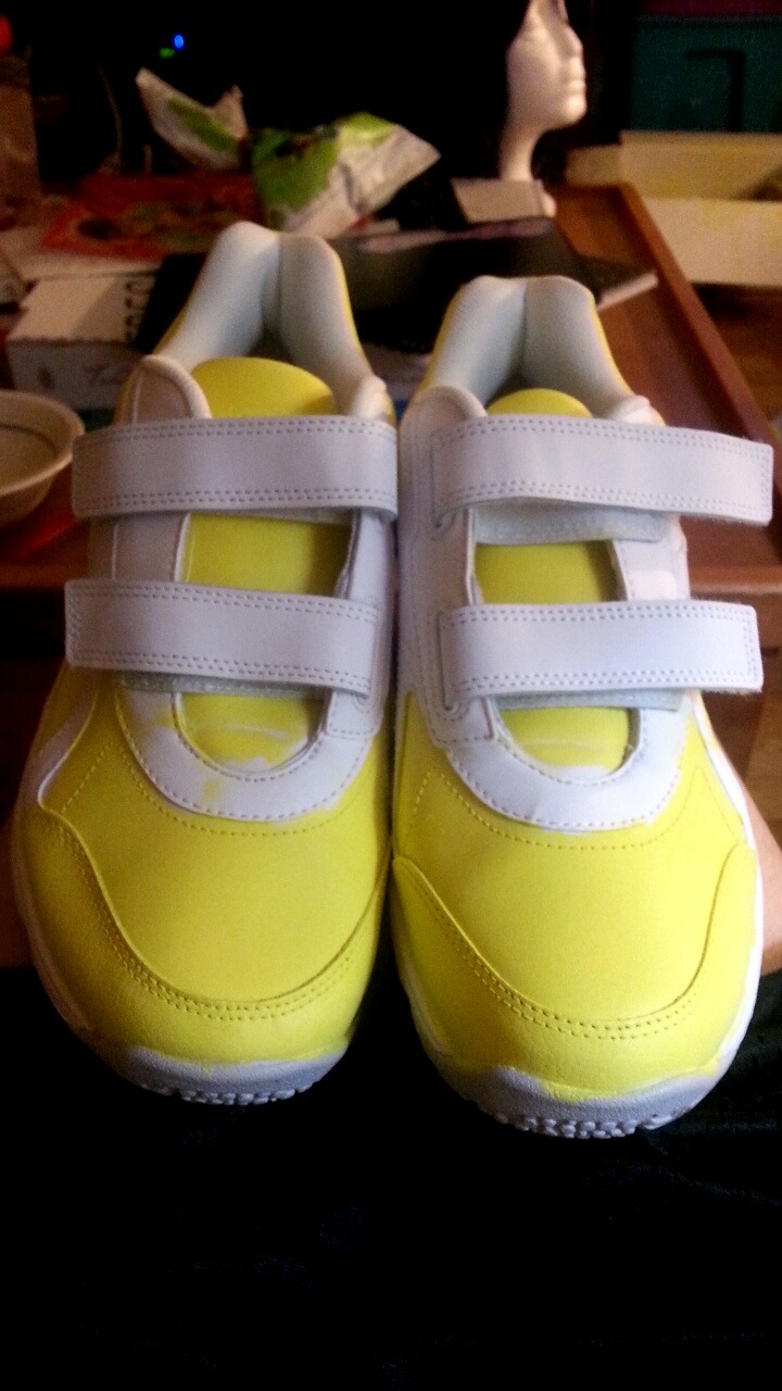 We did our sohoku shoes today! We need to do some minor touch ups but overall I&rsquo;m