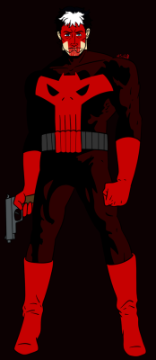 In the vein of Amalgam comics, I mashed Punisher