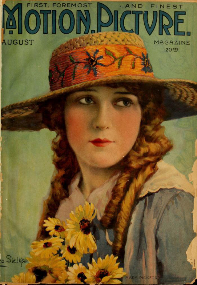 Mary Pickford - Motion Picture Magazine - August 1919