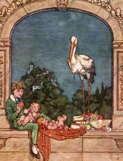 Art by W. Heath Robinson - fairy tale…