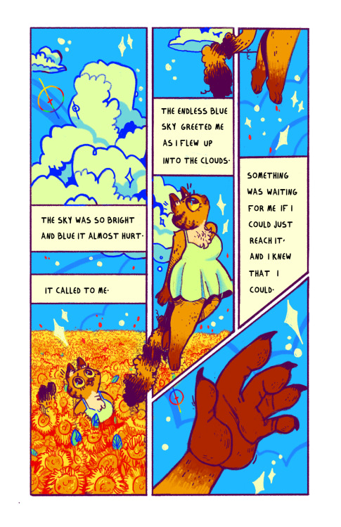 Here’s my comic Final Dreams of the Sun. I had a ton of fun working on this!