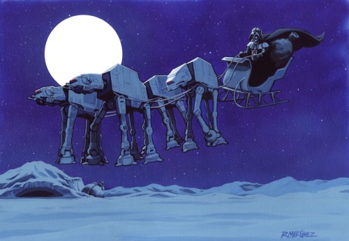 boomerstarkiller67: T’was the night before the Hoth Invasion! - art by Randy Martinez