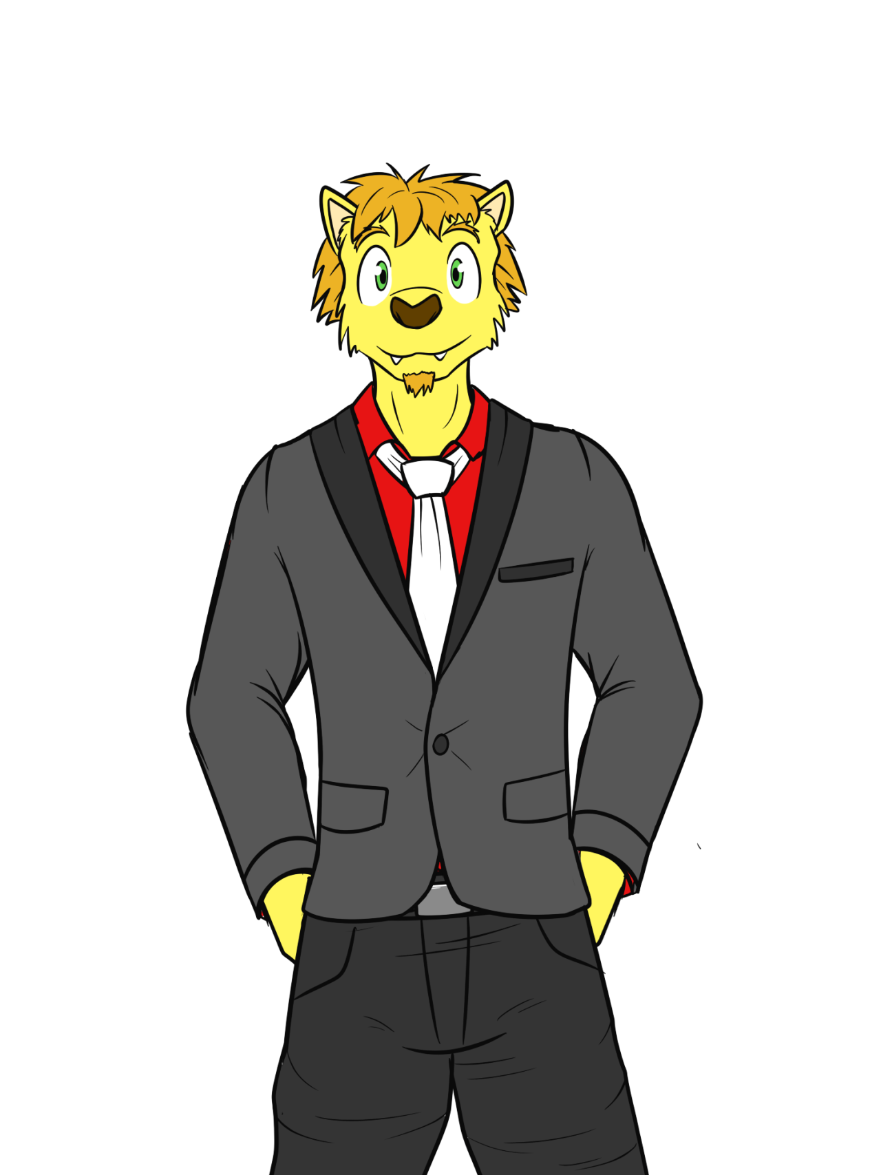Couple of well dressed anthros for an unspecified purpose.