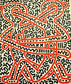 freystupid:  Keith Haring