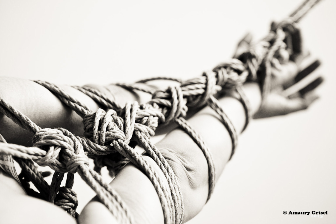 amaury-grisel-shibari:  training strapado with Pioupiou La BellaShibary and Photo