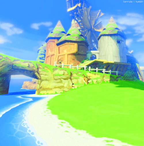 lorrule:  Legend of Zelda: Wind Waker HD  Windfall Island