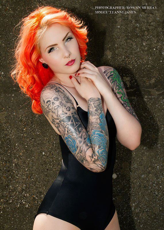 leannevonhorror:  Leanne James by Rowan Murray Photography.