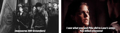 illgivethattoyou:NARRATIVE PUNISHING/HOLDING BELLAMY RESPONSIBLE—Season 3 (so far) [S1] [S2]