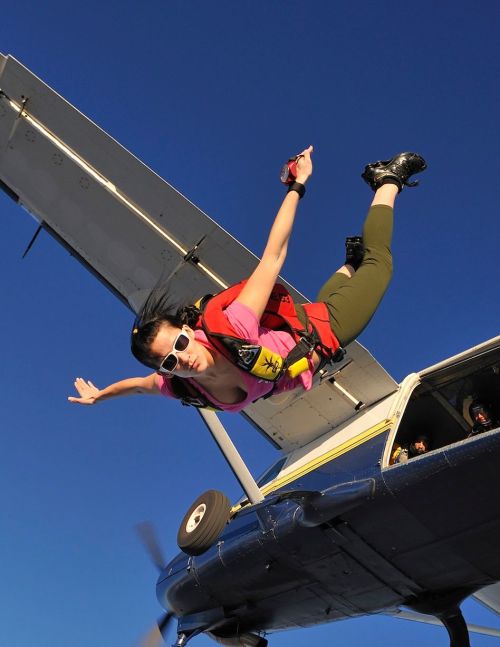 visitor0766: Playboy model Anais Zanotti is a pro skydiver who teaches other adrenaline junkies