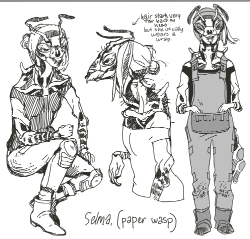savedchicken:They may be rough but I wanted to post a few of my character workings for Earworm.  I l