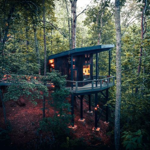 utwo:  NATURE’S NOOK TREEHOUSE© Stay Dahlonega