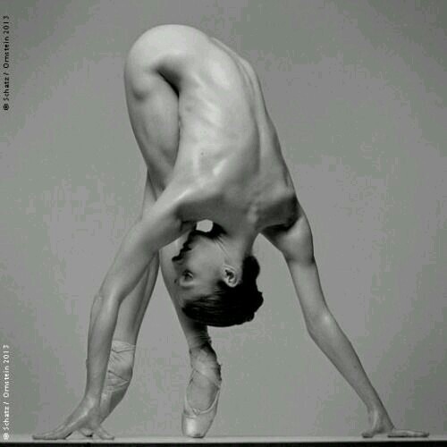 dodgeparry:movementaddiction:Absolutely stunning pose! http://ift.tt/182JA1sBallet dancers have the most beautiful bodies.  Muscular yet lithe…agile and flexible.  It truly is poetry in motion.