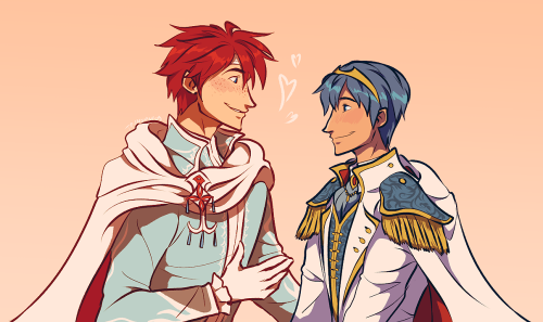 trunswicked: i may or may not be actually invested in this rarepair… Eliwood/Marth rights