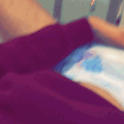 diapertwink95:  Hehe my first gif and I’m modeling a Tykables! These diapers fit