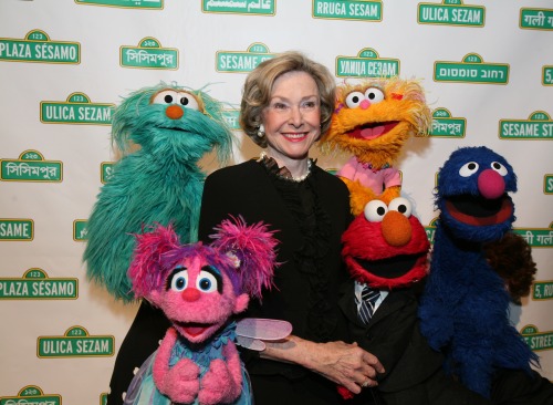 For today’s Women’s History Month celebration, we want to honor the co-founder of Sesame Workshop an