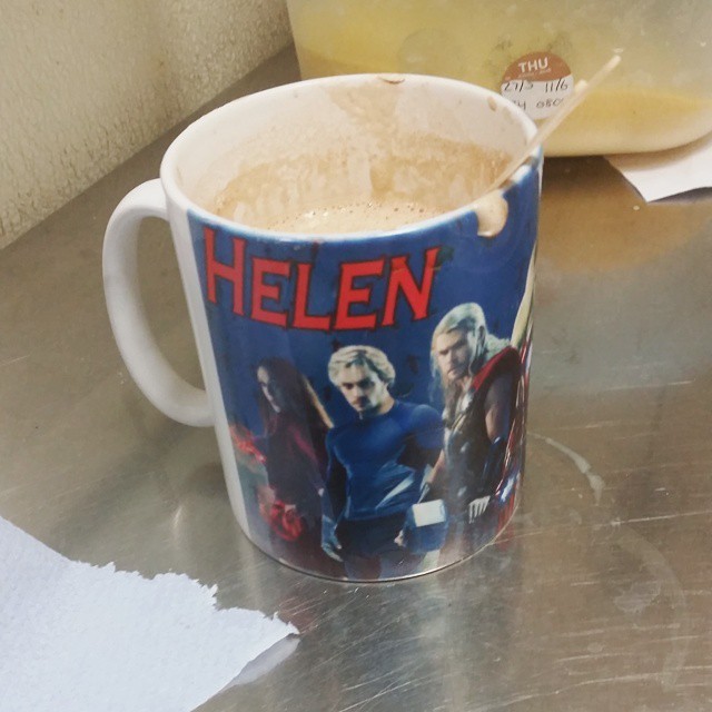 kickstartthefight:  New mug yeeeesssss  (thank you @katieleighwalton ) #sipsipsip