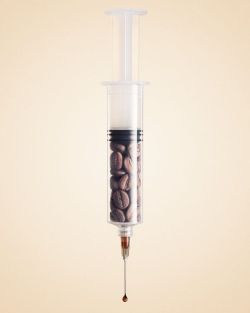 benrogerswpg:  Coffee Injection, Digital Art http://bit.ly/1oIrVCd  Lol