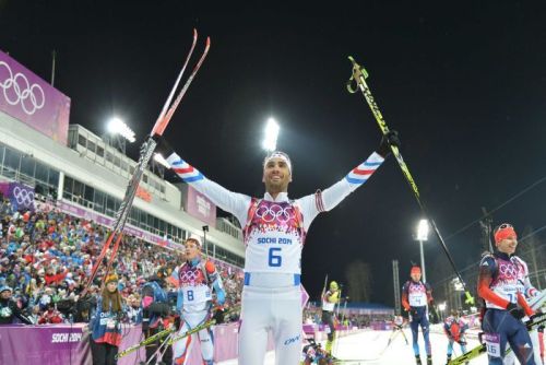 Hot in Sochi: Biathlete Martin Fourcade