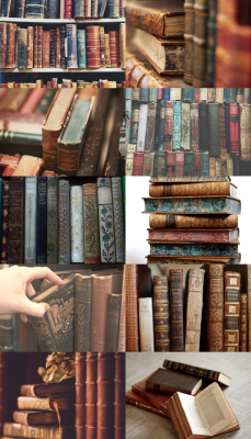 elvencantation:   book aesthetic: old books