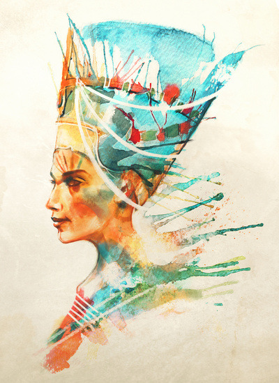 93schadenfreude:  Neferu Atón Nefertiti / La bella ha llegado 